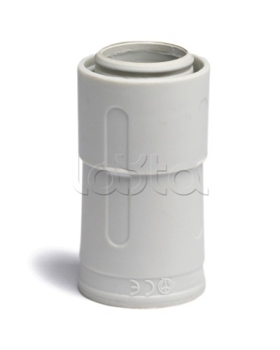 Переходник армированная труба - жесткая труба DKC 20 мм 55220 в Сергиевом Посаде Повороты, муфты, тройники Pintop.ru