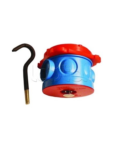 Коробка потолочная с крюком для заливки в бетон, д.70х57мм DKC 59383 в Сергиевом Посаде Распределительные коробки Pintop.ru