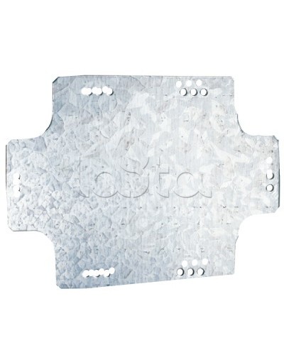 Монтажная пластина из оцинк. стали 270х198х1,5мм, для коробок 300х220мм DKC (59608) в Сергиевом Посаде Крепежные изделия Pintop.ru