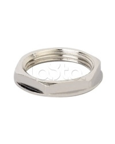 Гайка M12x1,5 никелированная латунь DKC 6006E-12 в Сергиевом Посаде Крепежные изделия Pintop.ru