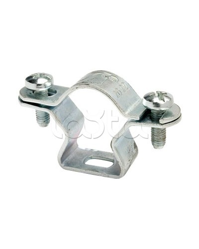 Стальной хомут 50-1 1/2 мм, оцинкованная сталь DKC 6040-50 в Сергиевом Посаде Крепеж Pintop.ru