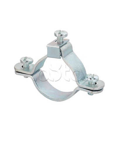 Хомут заземления для труб 20-1/2 мм, оцинкованная сталь DKC 6042-20 в Сергиевом Посаде Стяжки-хомуты Pintop.ru