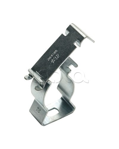 Держатель с крышкой D32, оцинкованная сталь DKC (6044-A32) в Сергиевом Посаде Держатели, клипсы, скобы Pintop.ru