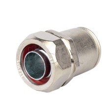 Муфта металлорукав DN 35-жесткая труба д.32мм, IP66/IP67, никелированная латунь DKC 6117-3235
