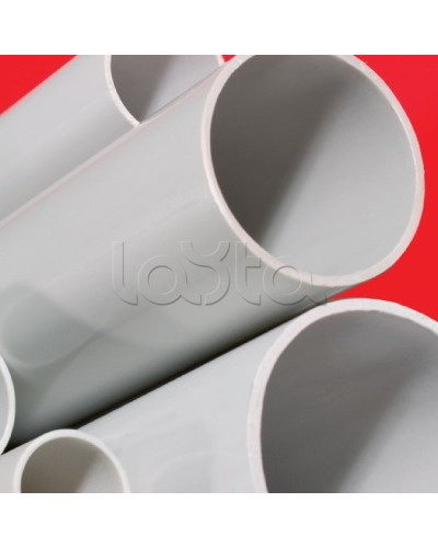 Труба глад. ПВХ 63 мм 3 м тяжёлая атмосферостойкая серый DKC 63563UF в Сергиевом Посаде Гладкая труба Pintop.ru