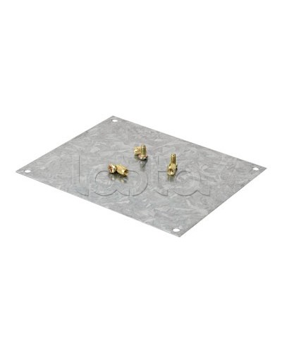 Монтажная пластина из оцинк. стали 133х109 мм, для коробок 154х129 мм DKC (653012) в Сергиевом Посаде Распределительные коробки Pintop.ru