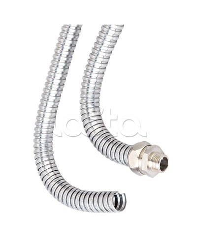 Металлорукав из оцинкованной стали DN 35мм, Dвн 35,0 мм, Dнар 39,5 мм, IP40, 25м DKC 667R3539 в Сергиевом Посаде Металлорукав Pintop.ru