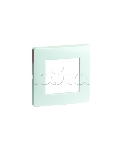 Рамка на 2 модуля (одноместная), белая, RAL9010 DKC 75010W в Сергиевом Посаде Аксессуары для кабель-канала Pintop.ru