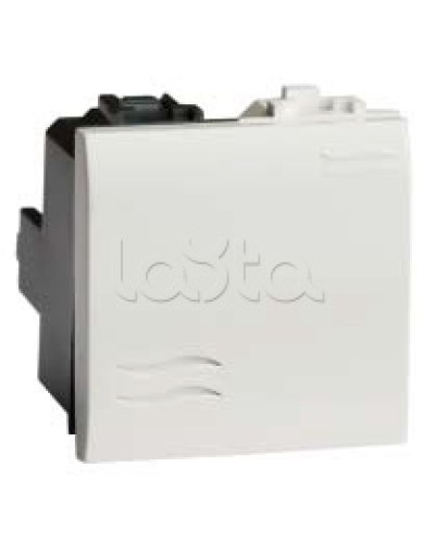 Выключатель типа кнопка, белый, 2мод. DKC 76022B в Сергиевом Посаде Аксессуары для стоек и шкафов Pintop.ru