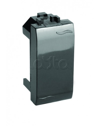 Заглушка чёрная на 1 мод DKC 77616N в Сергиевом Посаде Аксессуары для кабель-канала Pintop.ru