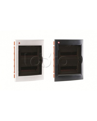 Щиток встраив.с двер.24мод.,IP41,бел., с клем.блок.2х87508 и замком DKC 81924 в Сергиевом Посаде Аксессуары для стоек и шкафов Pintop.ru