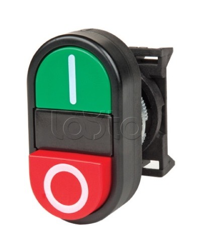 Кнопка двойная плоская с линзой для подсветки DKC ABFLM в Сергиевом Посаде Кнопки выхода Pintop.ru