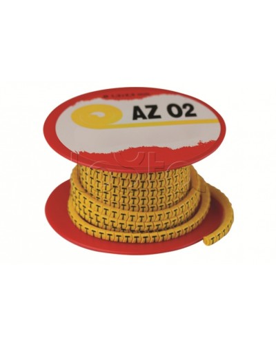 Колечко маркировочное -, 2.5-4мм. черное на желтом DKC AZO311BY в Сергиевом Посаде Крепежные изделия Pintop.ru