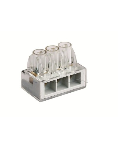 Колодка клеммная соединительная 3х4.5 мм. DKC B63 в Сергиевом Посаде Клеммные колодки Pintop.ru