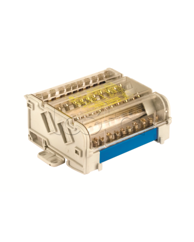 Блок распределительный на DIN рейку 2р 125А, 7х6мм 2х7,5мм 2x9мм DKC BD125112 в Сергиевом Посаде Аксессуары для лотков Pintop.ru