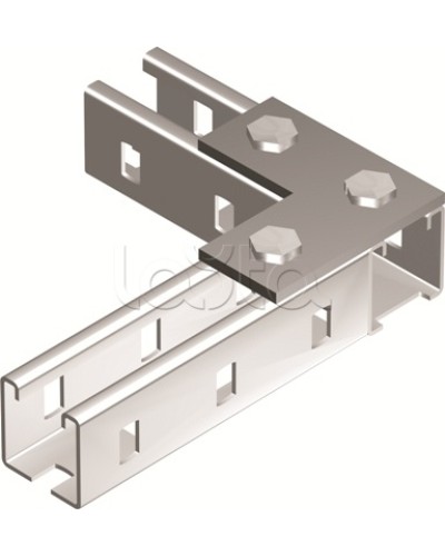 Пластина соединительная L-обр., длина 90х90 мм, 3отв., горячеоцинкованная DKC BMD1021HDZ в Сергиевом Посаде Крепежные изделия Pintop.ru