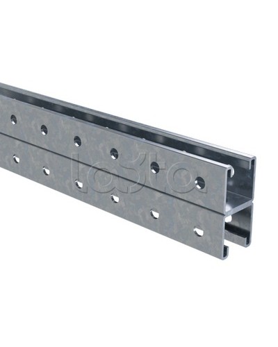 Профиль С-образный двойной L1000, толщ.2,5 мм, горячеоцинкованный DKC BPD4110HDZ в Сергиевом Посаде Аксессуары для кабель-канала Pintop.ru