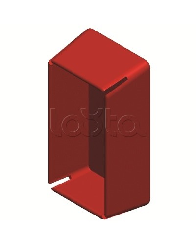 Заглушка торцевая для двойного профиля LAS DKC BPO4182 в Сергиевом Посаде Аксессуары для лотков Pintop.ru