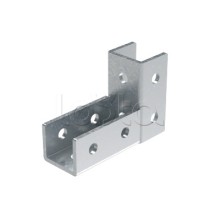 Соединитель С-образного профиля 41х41 под углом 90°, горячеоцинкованный DKC (BSF4106HDZ)