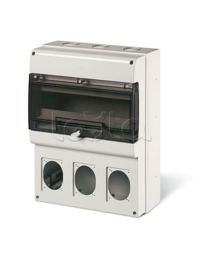 Корпус на 16 модулей и 3 поста с основанием 70х87 мм. Тип M400 DKC DIS6724316 в Сергиевом Посаде Аксессуары для стоек и шкафов Pintop.ru