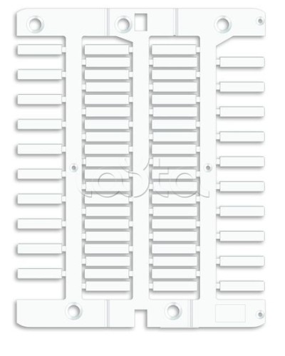 Маркировка для провода, жесткая, для трубочек. 4х23мм. Белая DKC NUT23 в Сергиевом Посаде Крепежные изделия Pintop.ru