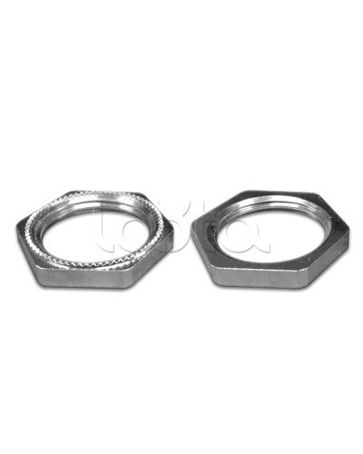 Гайка М40х1,5, полиамид, цвет черный DKC PAGM40N в Сергиевом Посаде Крепеж Pintop.ru