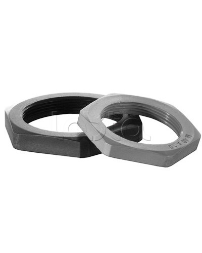 Гайка М63х1,5, полиамид, цвет черный DKC PAGM63N в Сергиевом Посаде Крепеж Pintop.ru