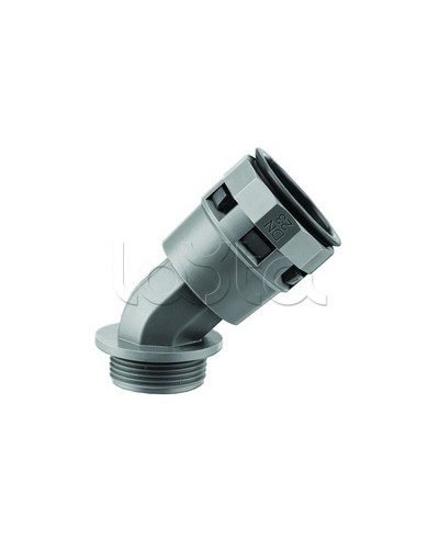 Муфта 45 грд. труба-коробка DN 17 мм, М20х1,5 DKC (PAL17M20N) в Сергиевом Посаде Повороты, муфты, тройники Pintop.ru