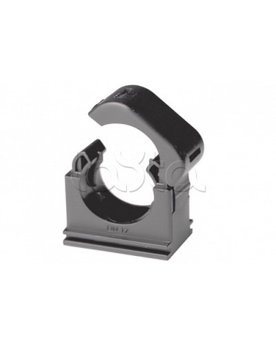 Держатель с крышкой DN 7 мм, полиамид, цвет чёрный DKC PASW07N в Сергиевом Посаде Крепежные изделия Pintop.ru