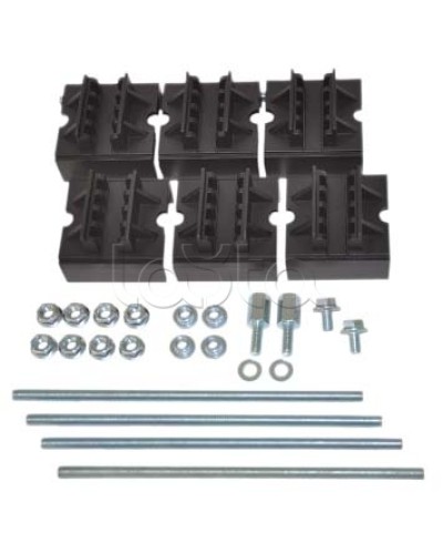 Набор шинодержателей толщиной 5мм, 4 полюса DKC R5BSEV2/5TN в Сергиевом Посаде Держатели, клипсы, скобы Pintop.ru