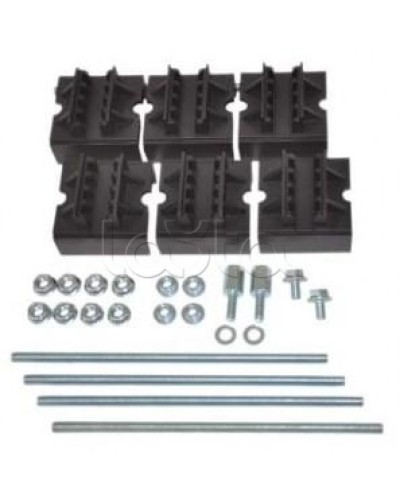 Набор держателей, для шин толщиной 5мм, 1-4 шины на полюс, 3 полюса DKC R5BSEV4/5T в Сергиевом Посаде Повороты, муфты, тройники Pintop.ru