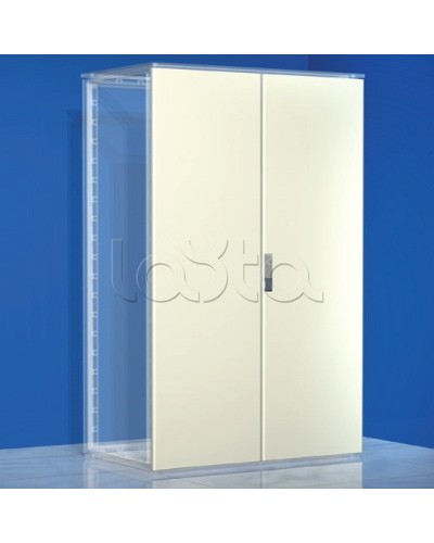 Дверь сплошная, двустворчатая, для шкафов DAE/CQE, 2200 x 1000 мм DKC R5CPE22101 в Сергиевом Посаде Аксессуары для стоек и шкафов Pintop.ru