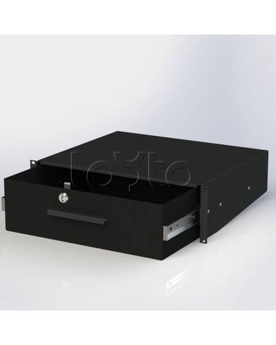 Ящик выдвижной с ключом RAL9005 DKC R5ITCPD2HEB в Сергиевом Посаде Крепежные изделия Pintop.ru