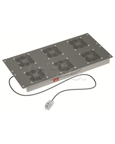 Потолочный вентиляторный модуль, с термостатом 6 вент. для крыши Ш= 600мм DKC R5VSIT6006FT в Сергиевом Посаде Вентиляторные модули Pintop.ru