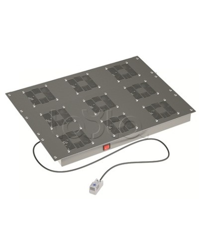 Потолочный вентиляторный модуль, с термостатом 9 вент. для крыши Ш=800мм DKC R5VSIT8009FT в Сергиевом Посаде Вентиляторные модули Pintop.ru