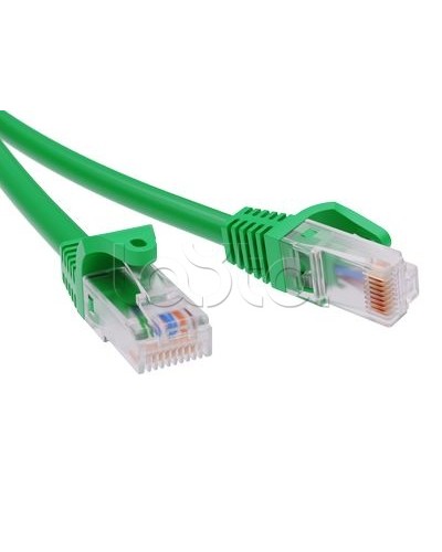 Патч-корд неэкранированный CAT6 U/UTP 4х2, LSZH, зелёный, 10м DKC RN6UU4500GN в Сергиевом Посаде Патчкорды (медные) Pintop.ru