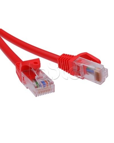 Патч-корд неэкранированный CAT6 U/UTP 4х2, LSZH, красный, 0.5м DKC RN6UU4505RD в Сергиевом Посаде Патчкорды (медные) Pintop.ru