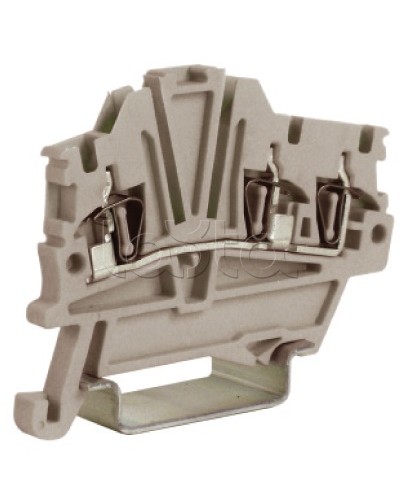 Зажим 1,5 кв.мм серый 1 ввод/2 вывода DKC ZHM410GR в Сергиевом Посаде Держатели, клипсы, скобы Pintop.ru