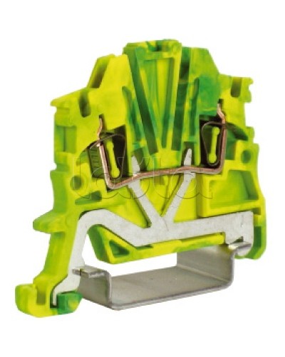 Зажим для заземления, 1,5 кв.мм желто-зеленый DKC ZHT400 в Сергиевом Посаде Держатели, клипсы, скобы Pintop.ru