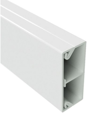 Миниканал с перегородкой TMC 40/2x17 белый (розница 8 м в пакете, 10 пакетов в коробке) DKC (00305R) в Сергиевом Посаде Кабель-канал Pintop.ru