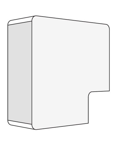 Угол плоский 40x17 DKC 00425 в Сергиевом Посаде Аксессуары для кабель-канала Pintop.ru