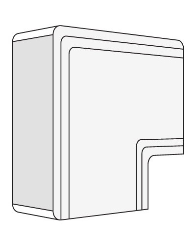 Угол плоский NPAN 25x30 мм DKC 01737 в Сергиевом Посаде Аксессуары для кабель-канала Pintop.ru
