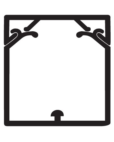 Кабель-канал 60x60 с крышкой с направляющими для установки разделителей TA-GN 60x60 мм DKC 01784 в Сергиевом Посаде Кабель-канал Pintop.ru