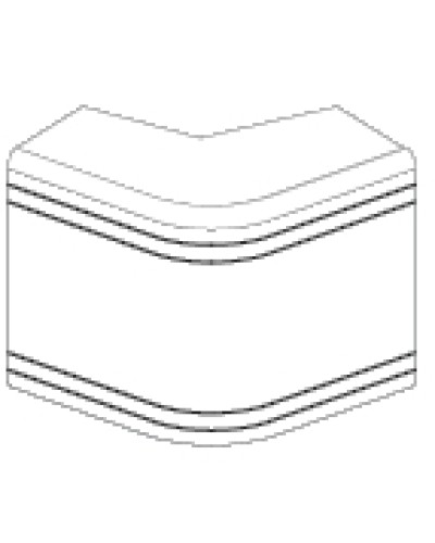 Угол внешний неизменяемый (90°) NEA 60х40 мм DKC 01807 в Сергиевом Посаде Аксессуары для кабель-канала Pintop.ru