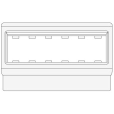 Рамка-суппорт под 6 модулей VIVA PDA-ЗDN 100 DKC 10353