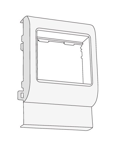 Рамка-суппорт под 2 модуля BRAVA PDA-BN 80 DKC 10443 в Сергиевом Посаде Аксессуары для кабель-канала Pintop.ru