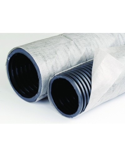 Труба ПНД гибкая дренажная д.125мм с геофильтром SN6, перфорация 360 град DKC (141912A) в Сергиевом Посаде Труба гофрированная Pintop.ru