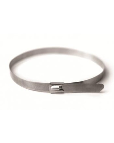 Хомут из нержавеющей стали AISI 304 8х400 DKC 27414 в Сергиевом Посаде Стяжки-хомуты Pintop.ru