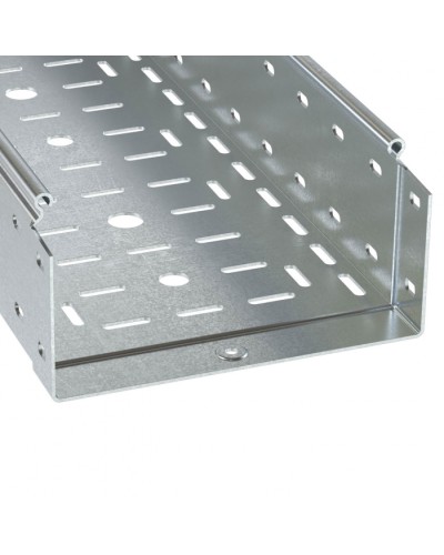 Лоток перфорированный 100х100 L3000 толщ.1,0 мм, горячеоцинкованный DKC (3534110HDZ) в Сергиевом Посаде Кабельные лотки Pintop.ru
