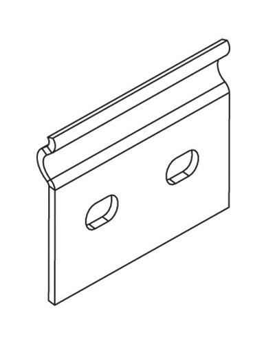 Пластина крепежная GTO H100 DKC 37305 в Сергиевом Посаде Аксессуары для лотков Pintop.ru